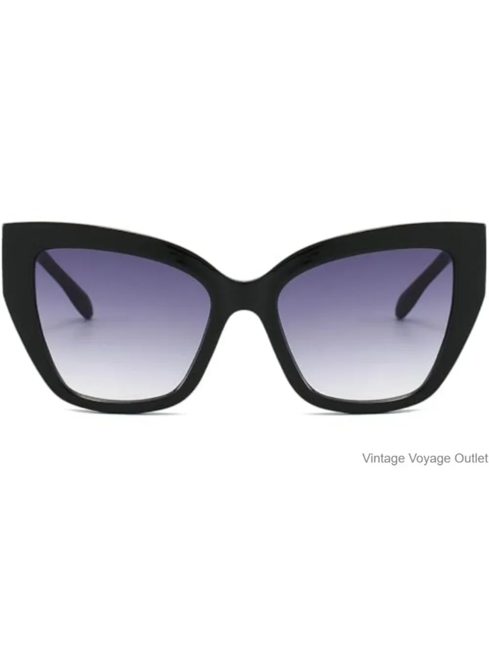 Oversized Cat Eye Sunglasses Women Fashion UV400 Protection Acetate Frame